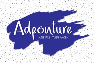 Adfonture: The Handwritten Typeface That Elevates Campaign Visuals
