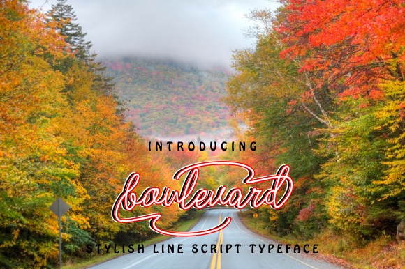 Boulevard: A Script Font for Sophisticated Editorial Design