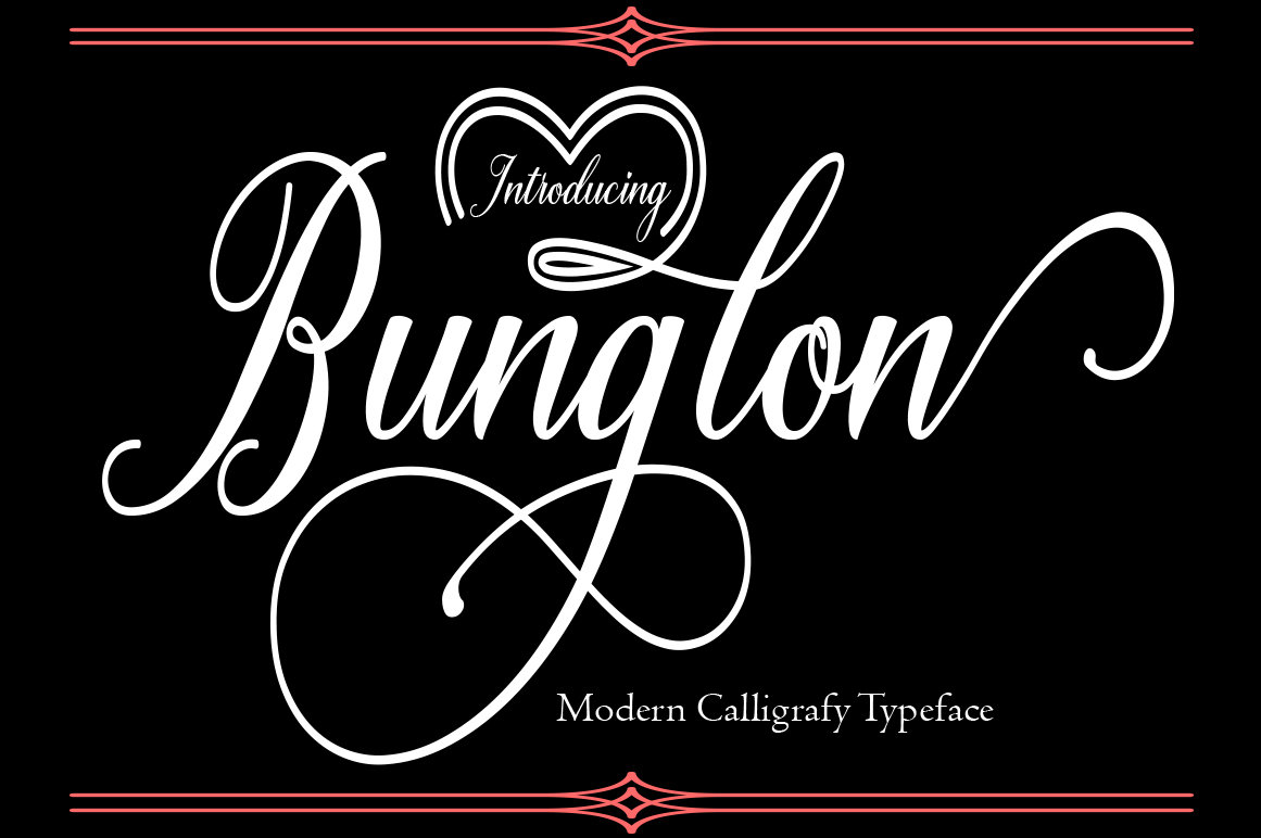 Bunglon: The Elegant Script Font for Polished Brand Identity