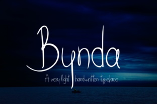 Bynda Typeface Review: Elevating Brand Identity with Delicate Handwritten Style