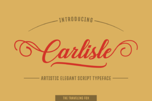 Carlisle: A Script Font for Polished Small Business Branding