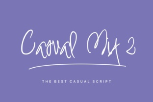 Casual Mix 2: The Script Font for Authentic Small Business Branding
