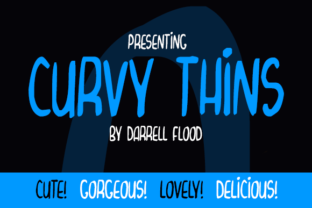 Curvy Thins: The Handwritten Typeface for Scroll-Stopping Social Graphics