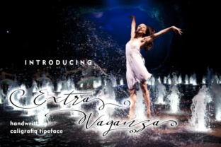 Extra Vaganza: A Decorative Script Font for Engaging Web Design