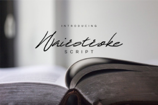 Hairstroke: A Vintage Script Typeface for Handmade Branding