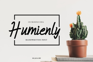 Humienly: A Handwritten Typeface for Editorial Elegance