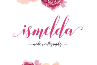 Ismelda: A Handwritten Font for Editorial Design and Brand Identity