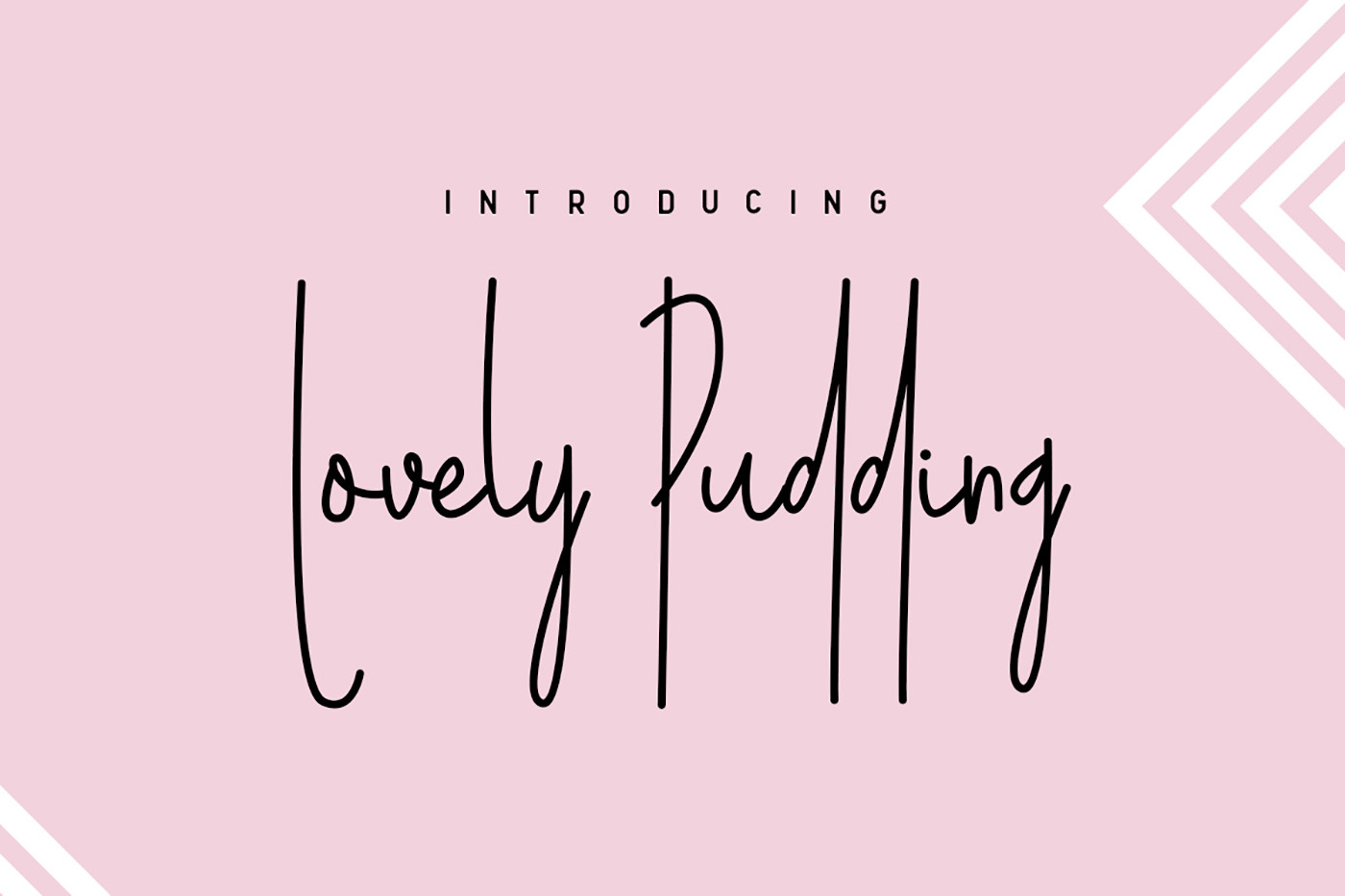 Lovely Pudding Typeface: A Warm Script for Cozy Brand Identity