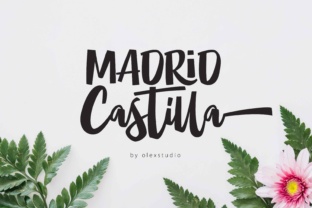 MADRID Castilla: A Modern Script Typeface for Digital Branding