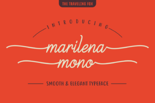 Marilena Mono: A Refined Typeface for Editorial Design