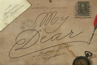 My Dear Typeface Review: A Script Font for Editorial Elegance