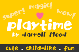 Playtime Typeface: Elevate Your Brand with Hand-Drawn Charm