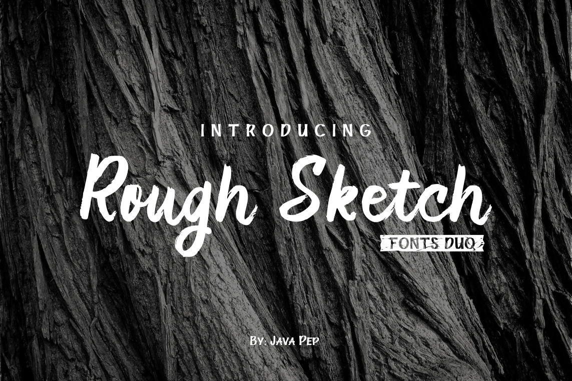 Rough Sketch: The Perfect Typeface for a Polished Brand Identity