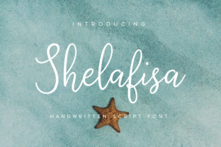 Shelafisa: The Handwritten Script Font for Polished Brand Identity
