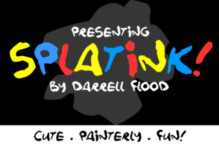 Splatink: The Creative Script Font for Playful Branding